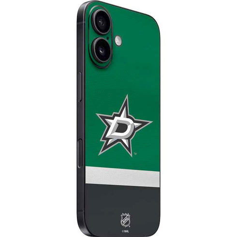 NHL Dallas Stars Jersey iPhone 16 Plus Skin