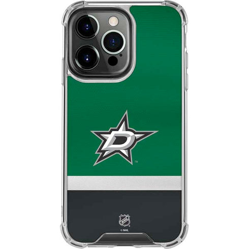 NHL Dallas Stars Jersey iPhone 16 Pro Clear Case