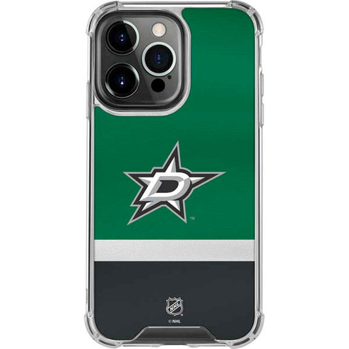 NHL Dallas Stars Jersey iPhone 16 Pro Max Clear Case