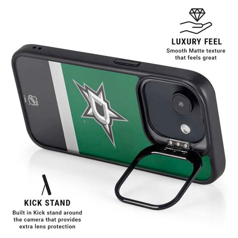 NHL Dallas Stars Jersey iPhone 16e Kickstand Case
