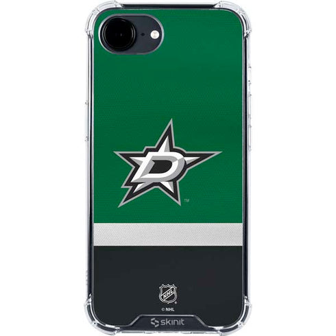 NHL Dallas Stars Jersey iPhone 16e Clear Case