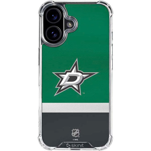 NHL Dallas Stars Jersey iPhone 17 Clear Case