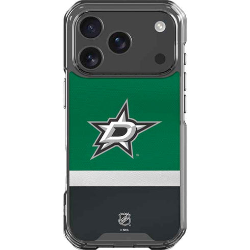 NHL Dallas Stars Jersey iPhone 17 Pro Clear Case