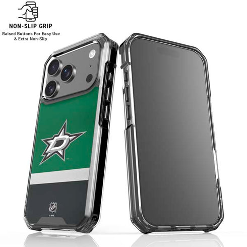 NHL Dallas Stars Jersey iPhone 17 Pro Clear Case