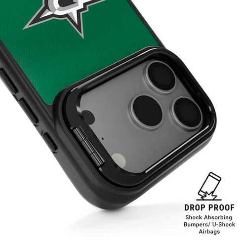 NHL Dallas Stars Jersey iPhone 17 Pro Kickstand Case