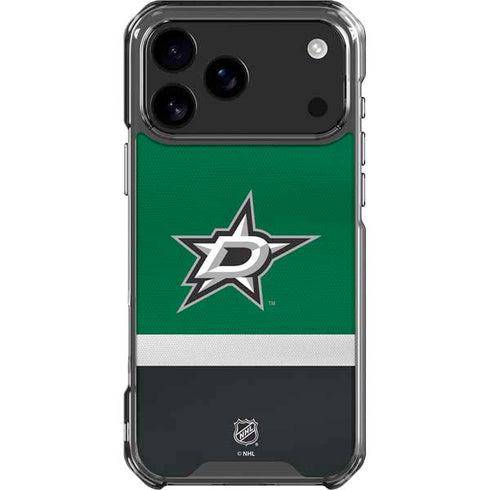 NHL Dallas Stars Jersey iPhone 17 Pro Max Clear Case