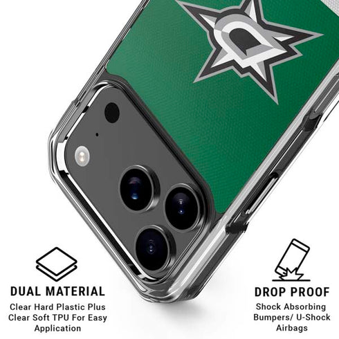 NHL Dallas Stars Jersey iPhone 17 Pro Max Clear Case