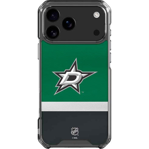 NHL Dallas Stars Jersey iPhone 18 Pro Max Clear Case