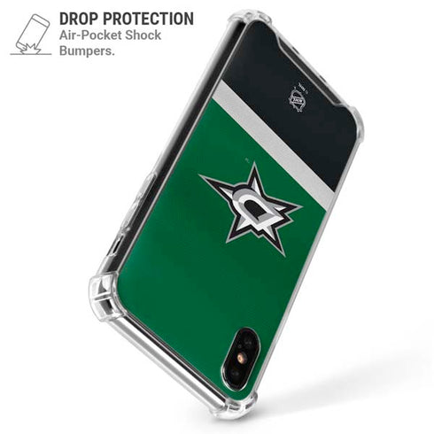 NHL Dallas Stars Jersey iPhone X/XS Clear Case