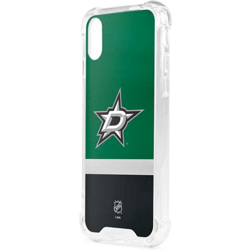 NHL Dallas Stars Jersey iPhone XS Clear Case