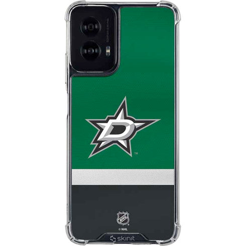 NHL Dallas Stars Jersey Moto G Power 5G (2024) Clear Case