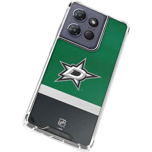 NHL Dallas Stars Jersey Moto G Power 5G (2025) Clear Case