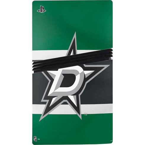 NHL Dallas Stars Jersey PS5 Pro Disk Console Skin