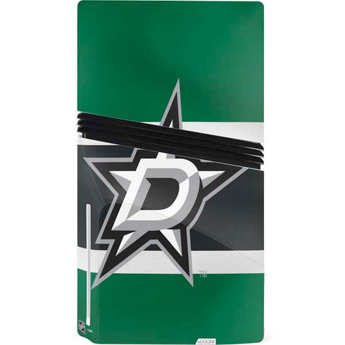 NHL Dallas Stars Jersey PS5 Pro Disk Console Skin