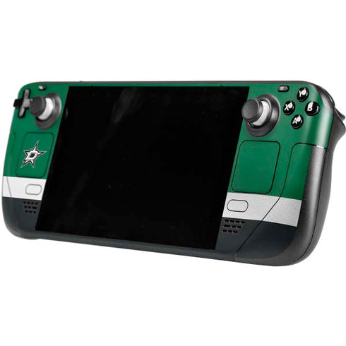 NHL Dallas Stars Jersey Steam Deck Handheld Gaming Computer OLED Skin