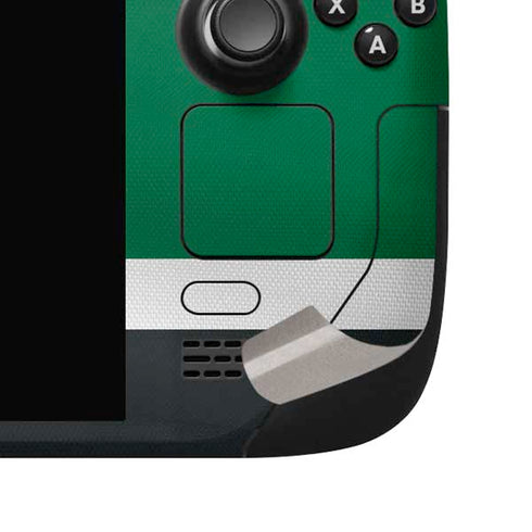 NHL Dallas Stars Jersey Steam Deck Handheld Gaming Computer OLED Skin