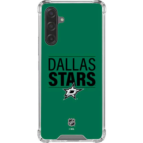 NHL Dallas Stars Lineup Galaxy A17 Clear Case