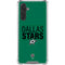 NHL Dallas Stars Lineup Galaxy A17 Clear Case