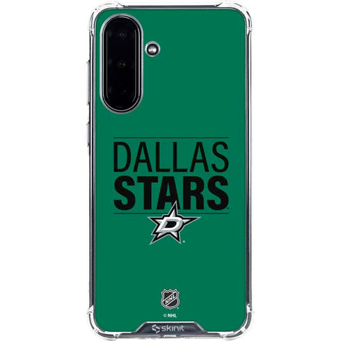 NHL Dallas Stars Lineup Galaxy A36 5G Clear Case