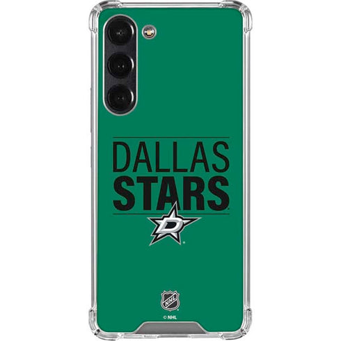 NHL Dallas Stars Lineup Galaxy S24 FE Clear Case