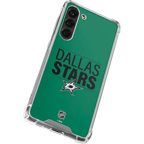 NHL Dallas Stars Lineup Galaxy S24 FE Clear Case