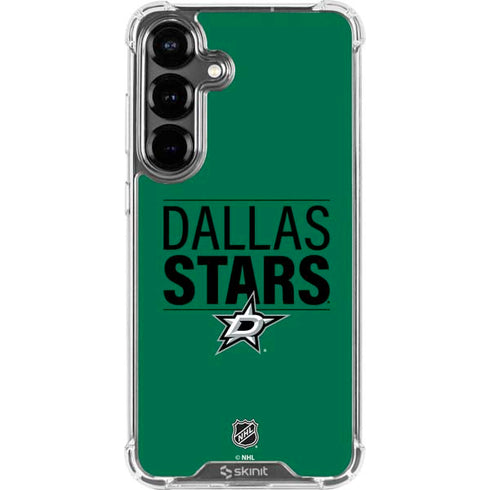 NHL Dallas Stars Lineup Galaxy S26 Plus Clear Case