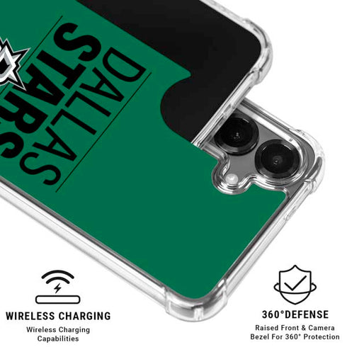NHL Dallas Stars Lineup Galaxy S26 Plus Clear Case