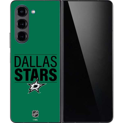NHL Dallas Stars Lineup Galaxy Z Fold5 5G Skin