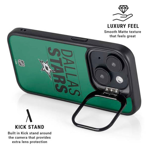 NHL Dallas Stars Lineup iPhone 14 Kickstand Case