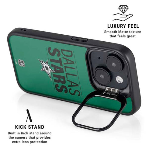 NHL Dallas Stars Lineup iPhone 14 Plus Kickstand Case