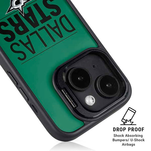 NHL Dallas Stars Lineup iPhone 14 Plus Kickstand Case