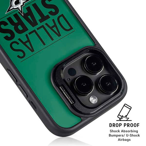 NHL Dallas Stars Lineup iPhone 14 Pro Max Kickstand Case