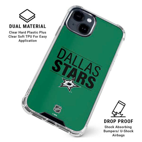 NHL Dallas Stars Lineup iPhone 15 Clear Case