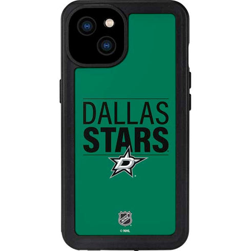 NHL Dallas Stars Lineup iPhone 15 Plus Waterproof Case