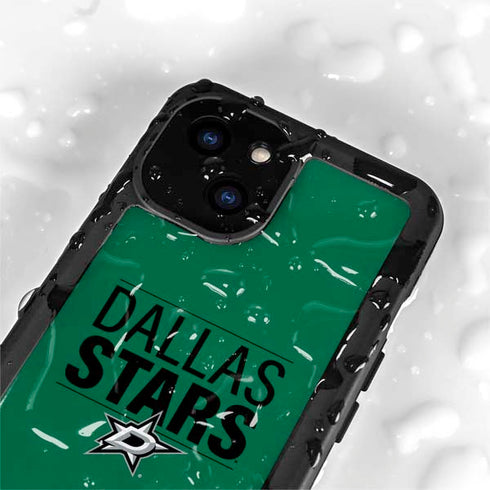 NHL Dallas Stars Lineup iPhone 15 Plus Waterproof Case