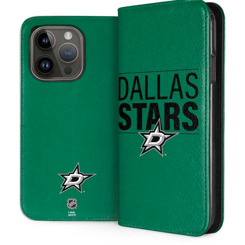 NHL Dallas Stars Lineup iPhone 15 Pro Folio Case