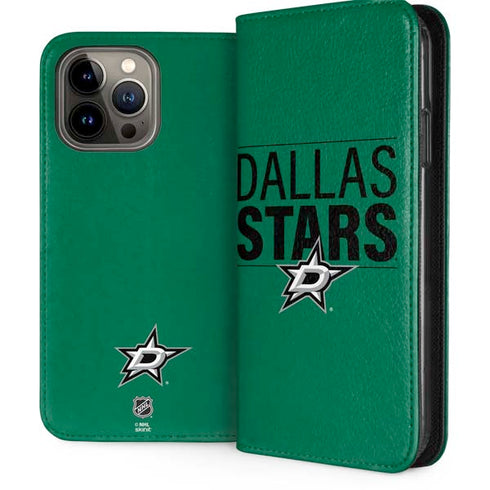 NHL Dallas Stars Lineup iPhone 15 Pro Max Folio Case