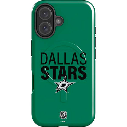 NHL Dallas Stars Lineup iPhone 16 Magsafe Impact Case