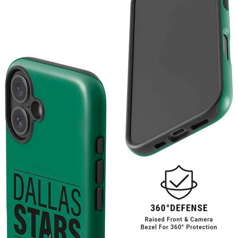 NHL Dallas Stars Lineup iPhone 16 Magsafe Impact Case