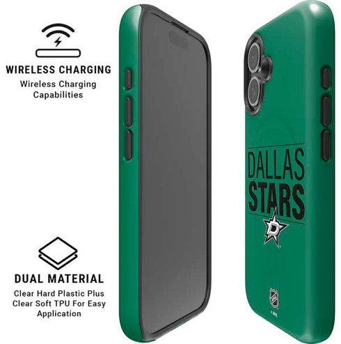 NHL Dallas Stars Lineup iPhone 16 Magsafe Impact Case