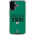 NHL Dallas Stars Lineup iPhone 16 Plus Clear Case