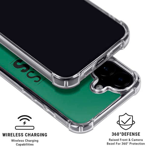 NHL Dallas Stars Lineup iPhone 16 Plus Clear Case