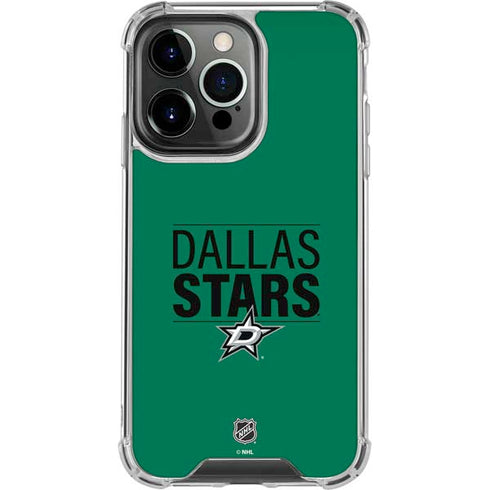 NHL Dallas Stars Lineup iPhone 16 Pro Clear Case