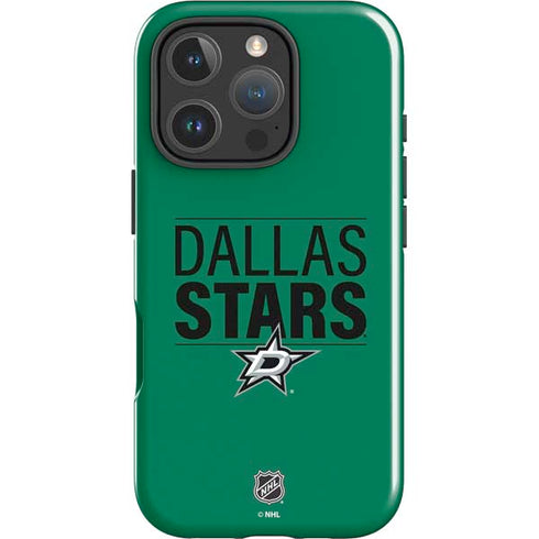 NHL Dallas Stars Lineup iPhone 16 Pro Impact Case