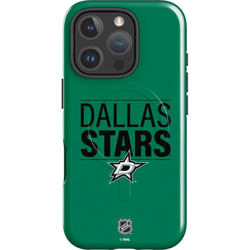 NHL Dallas Stars Lineup iPhone 16 Pro Magsafe Impact Case