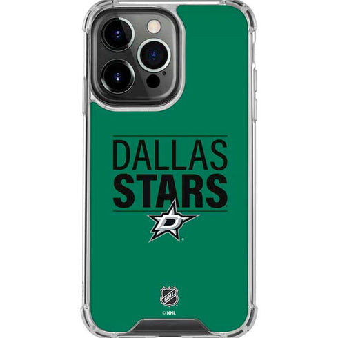 NHL Dallas Stars Lineup iPhone 16 Pro Max Clear Case