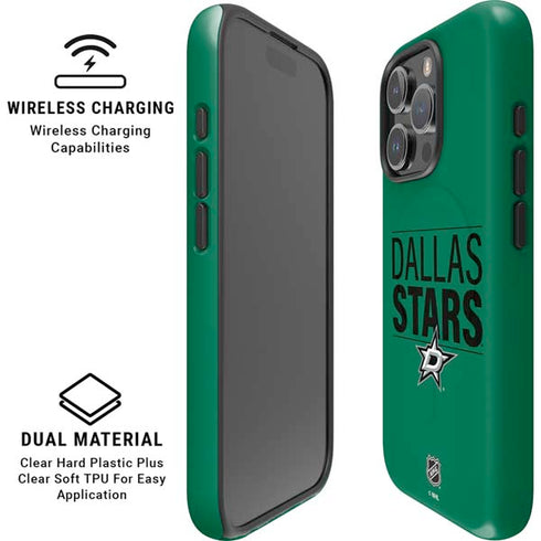NHL Dallas Stars Lineup iPhone 16 Pro Max Magsafe Impact Case