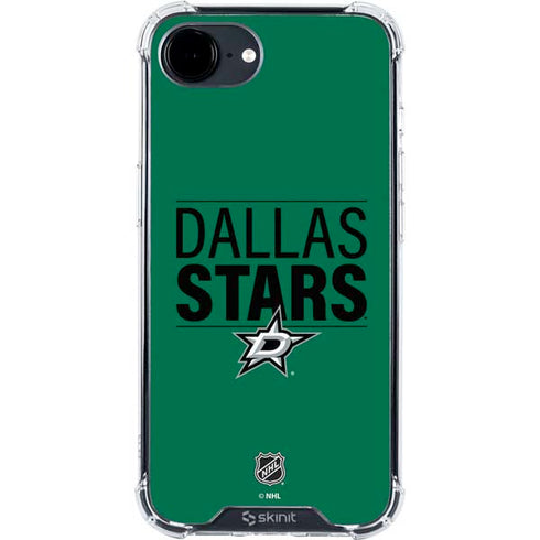 NHL Dallas Stars Lineup iPhone 16e Clear Case