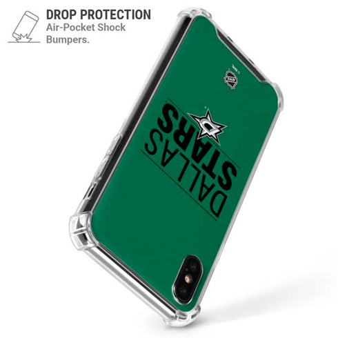 NHL Dallas Stars Lineup iPhone X/XS Clear Case