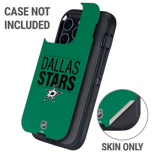 NHL Dallas Stars Lineup Otterbox Defender iPhone Skin